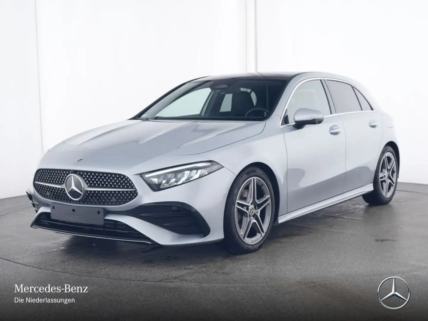 Mercedes-Benz A 200 d AMG+PANO+360°+LED+TOTW+KEYLESS+8G Zilver - 2