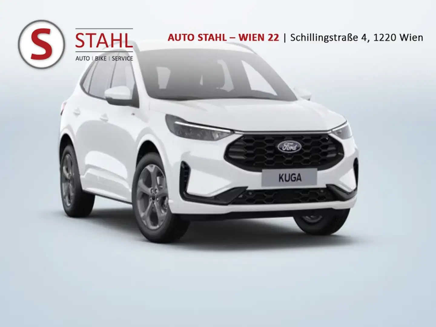 Ford Kuga 2,5 Duratec FHEV ST-Line X Aut. Weiß - 1