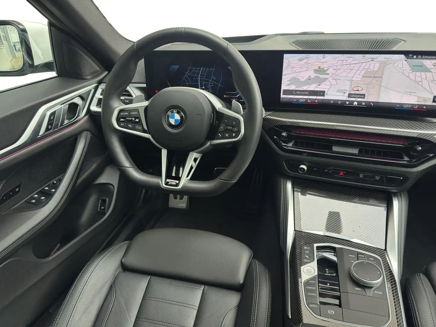 BMW 420 i Gran Coupé M Sport Pro LED DrivAs  ParkAs+ Weiß - 2