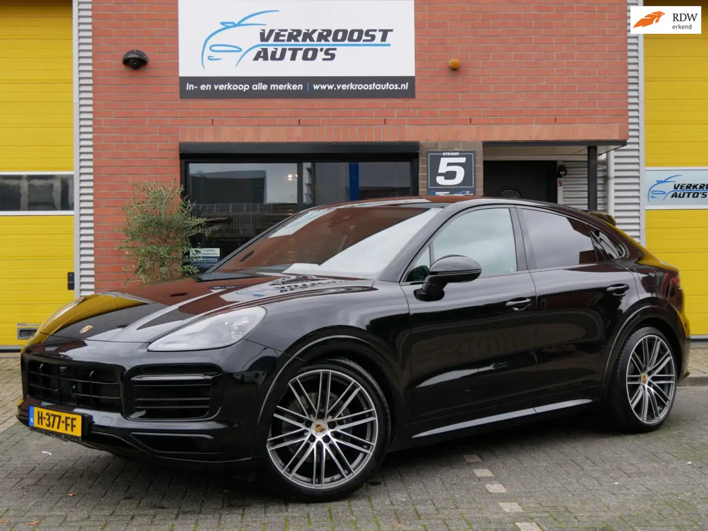 Porsche Cayenne Coupé 3.0 E-Hybrid. 360cam. sportchrono. luchtveri Noir - 1
