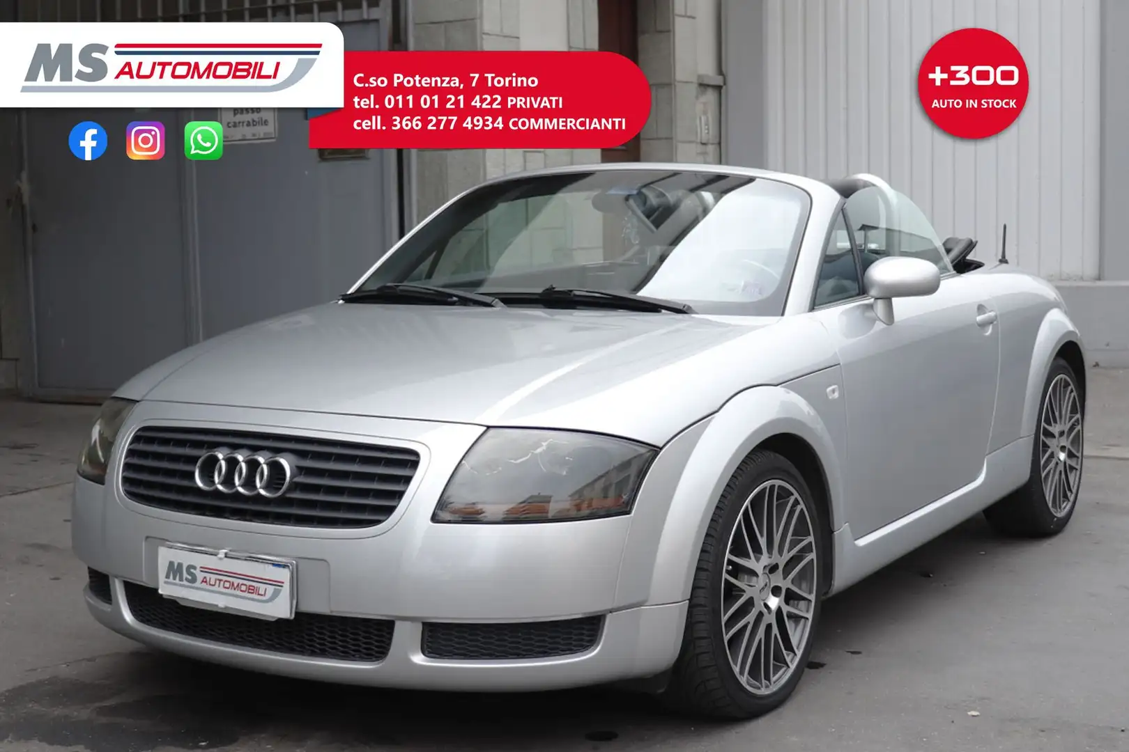 Audi TT Roadster 1.8 T 20V/179 CV Unicoproprietario Szürke - 1