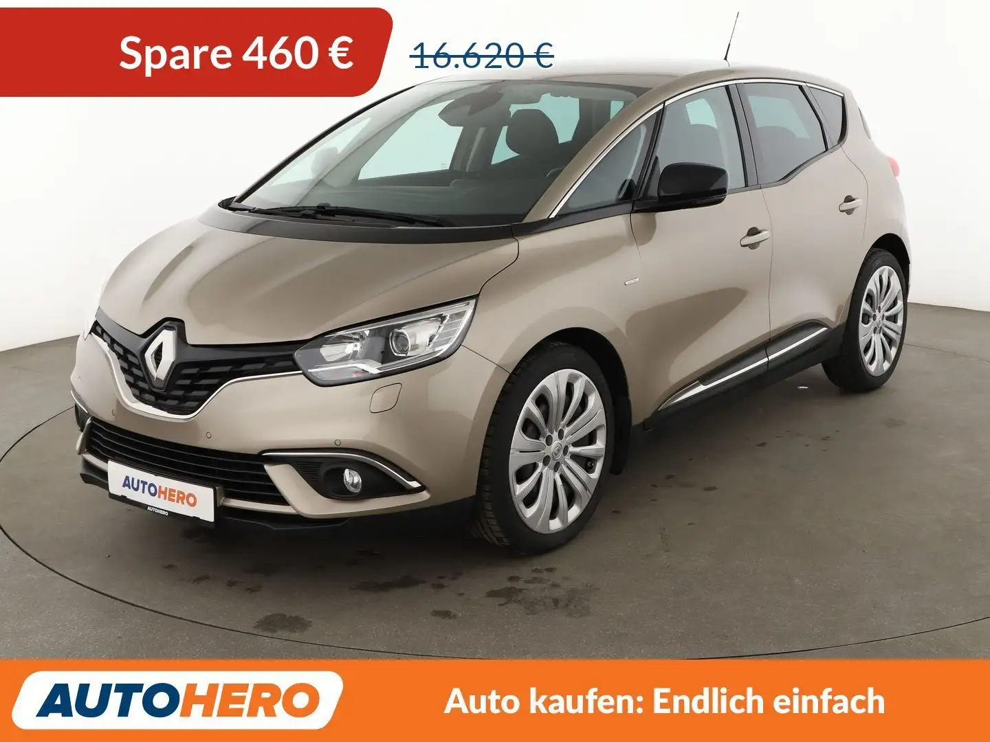 Renault Scenic 1.3 TCe Limited Aut.*NAVI*TEMPO*CAM*SHZ*ALU* Gelb - 1