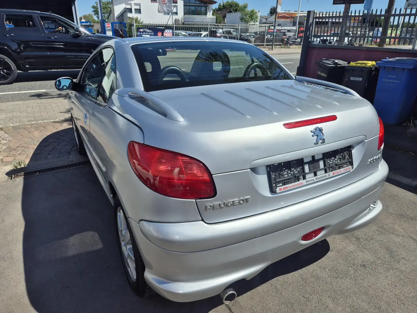 Peugeot 206 CC 110 *1 Jahr Garantie,Klimaautomatik,Sitzheizung Silber - 2