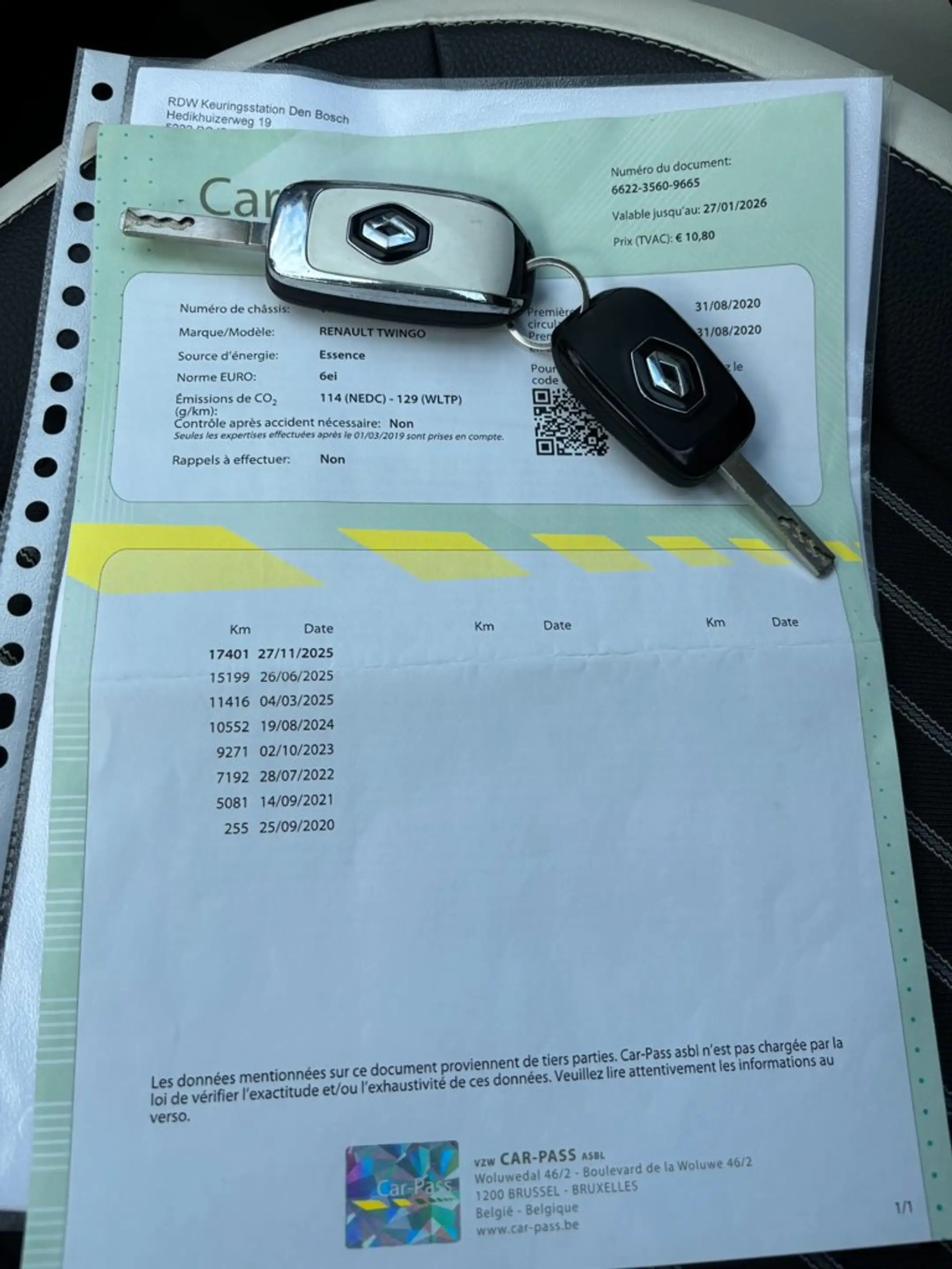 Renault Twingo 0.9 TCe Intens AUTOMAAT 18500 km !! airco — photo 14