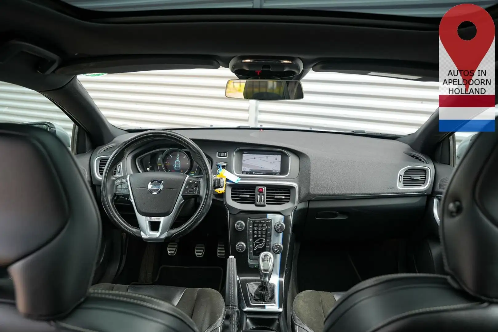 Volvo V40 1.6 D2 R-Design Panodak Cruise kamera Navi S Blau - 2