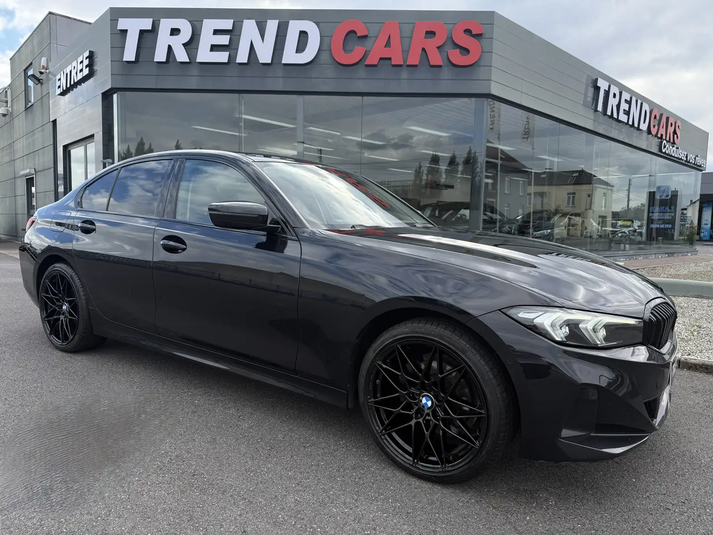 BMW 318 d AUT.PACK SPORT NEW MOD.ECRAN INCURVER SHADOWLINE Noir - 2