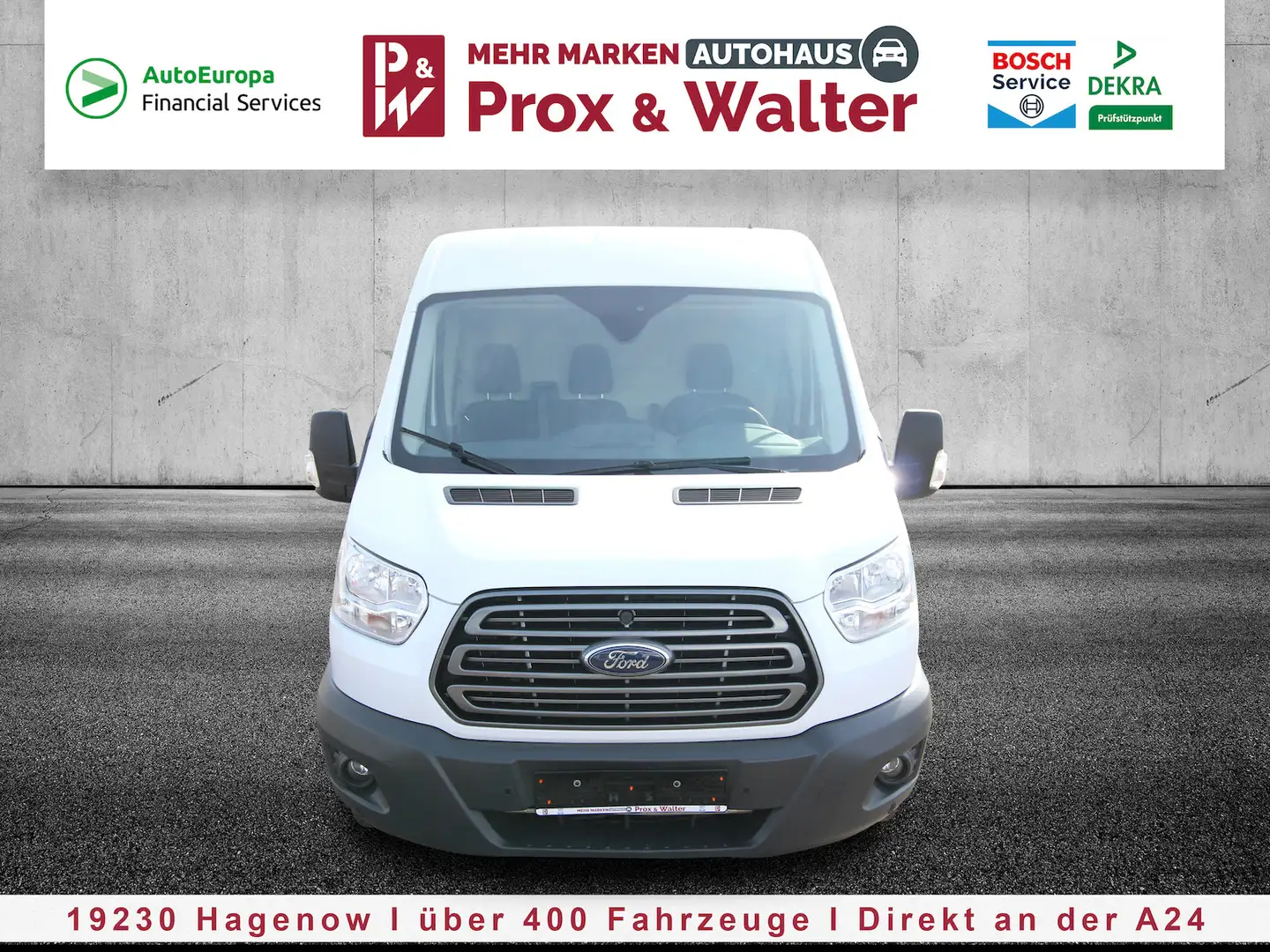 Ford Transit EcoBlue 350 L3 Trend KAMERA+TEMPOMAT Weiß - 1