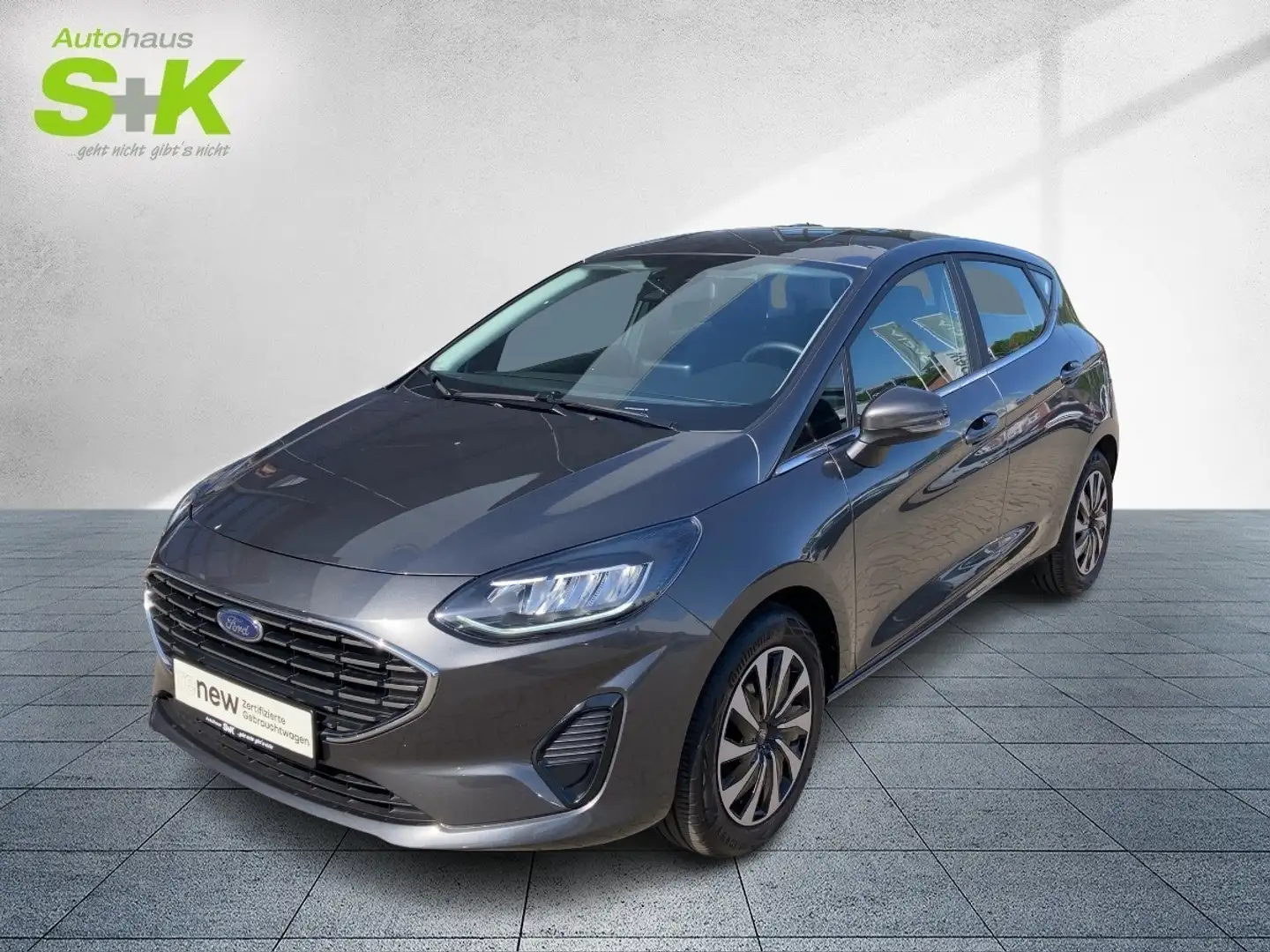 Ford Fiesta 1.0 EcoBoost Mild Hybrid Titanium*SHZ*PDC* Grijs - 1