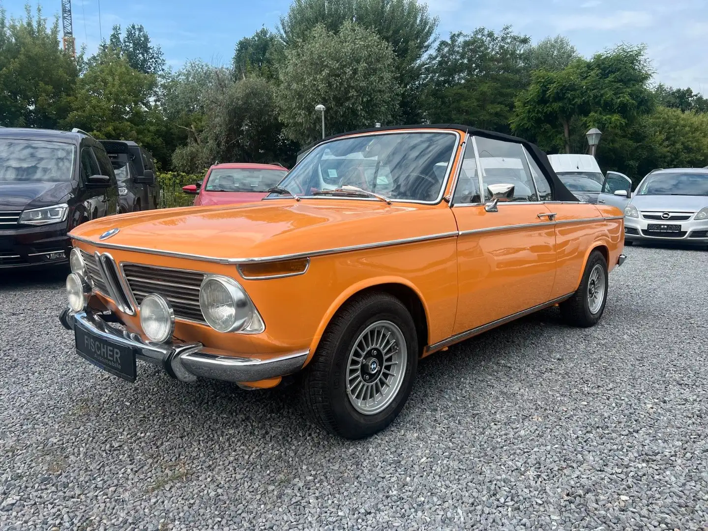 BMW 2002 1600 -2 Cabrio+2 Hand+Restauriert+Top Zustand+ Orange - 1