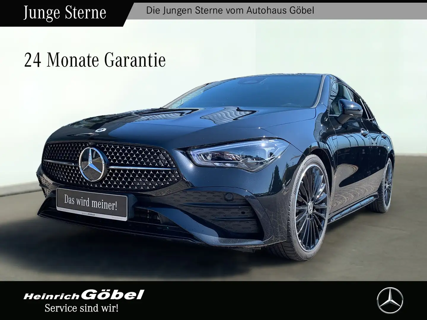 Mercedes-Benz CLA 200 AMG Line Edition (EURO 6d) Чорний - 1
