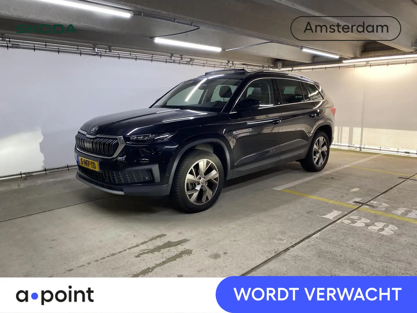 Skoda Kodiaq Business Edition Plus 7 p. 150 pk Automaat (DSG) | Zwart - 1