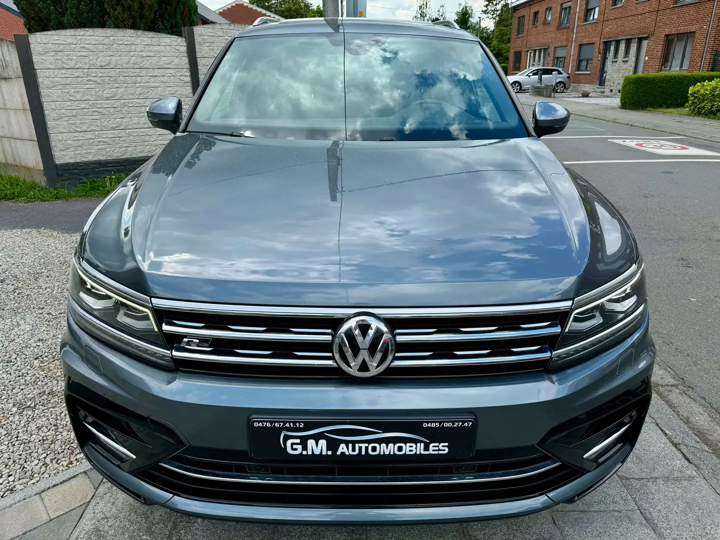 Volkswagen Tiguan Allspace 1.5 TSI ACT R line DSG*TOIT PANO*CUIR*GPS*CAMERA* Gris - 2