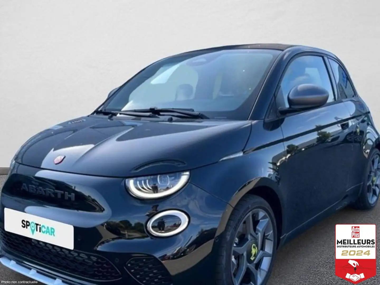 Abarth 500 E 155 ch pack Чёрный - 1