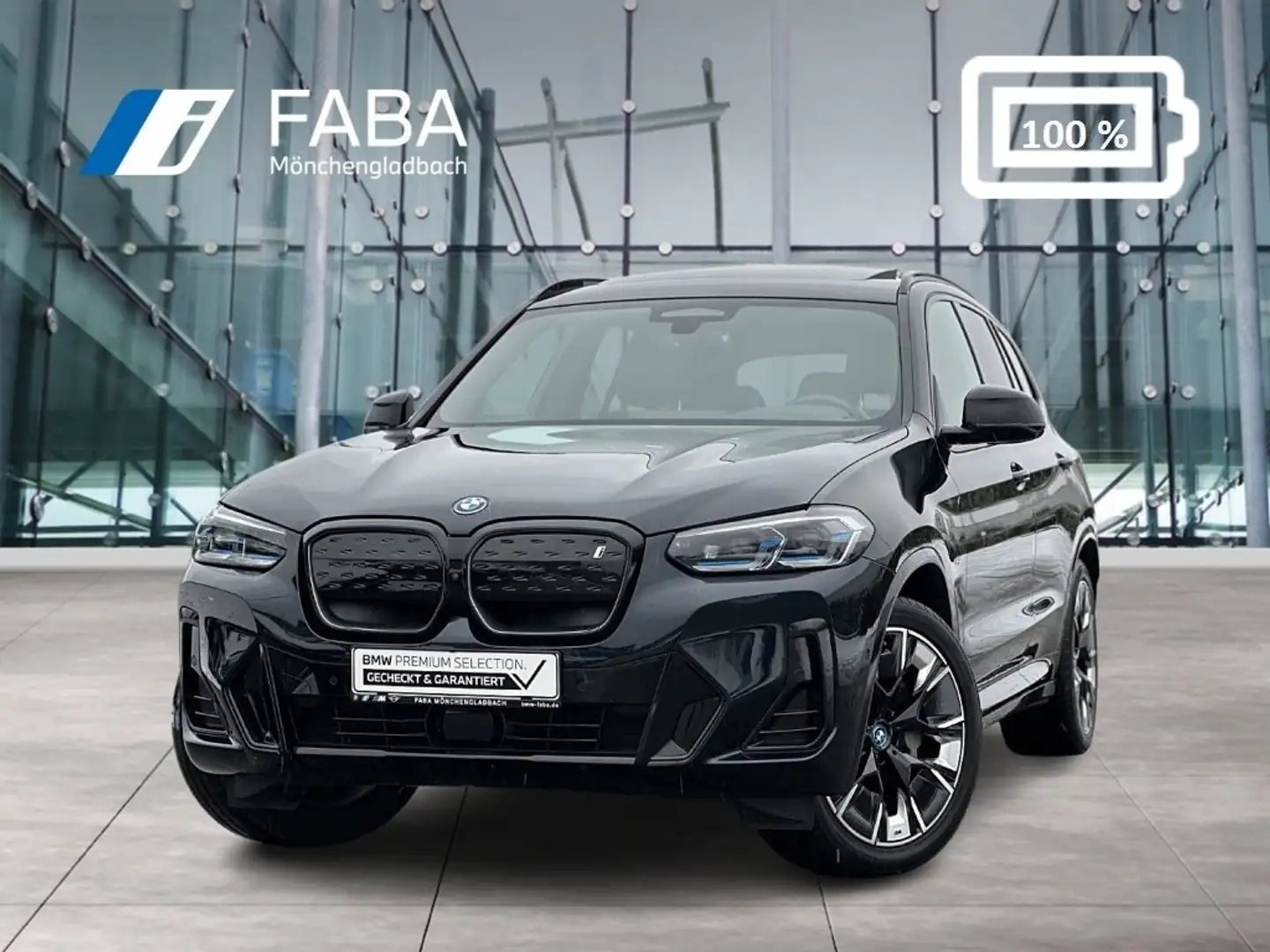 BMW iX3 M Sport Gestiksteuerung Head-Up HK HiFi DAB Schwarz - 1