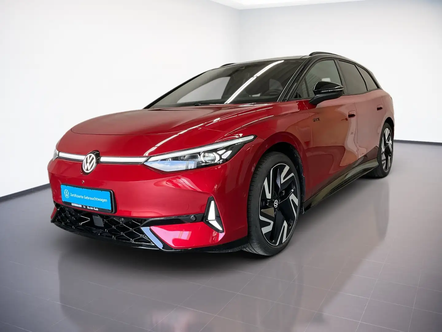 Volkswagen ID.7 Tourer GTX 340PS ACC.5J-G.WÄRMEPUMPE.AHK.KAMERA.NA Rood - 2