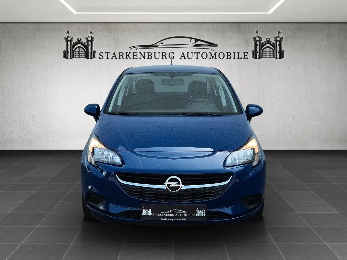 Opel Corsa E 1.4 Edition/Automatik/Klima/Servo/1.Hand Blau - 2