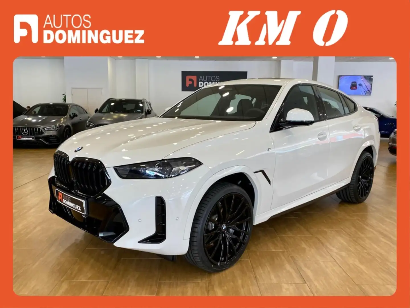 BMW X6 xDrive 30dA M Sport Blanc - 1