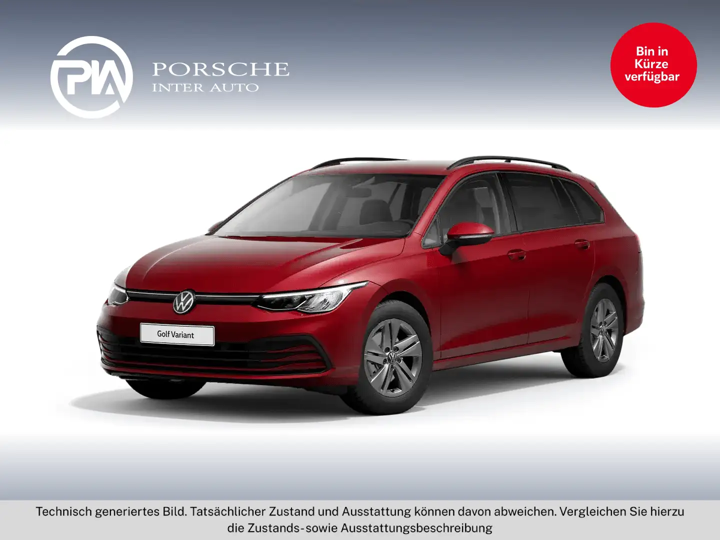 Volkswagen Golf Variant Life TSI Rot - 1