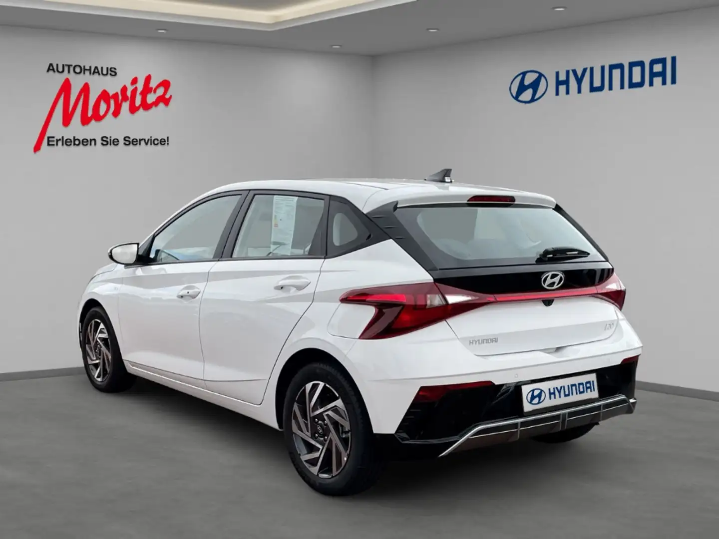 Hyundai i20 1.0 T-GDI Trend Smart-Key Regensens. El.Sitz. Navi Weiß - 2