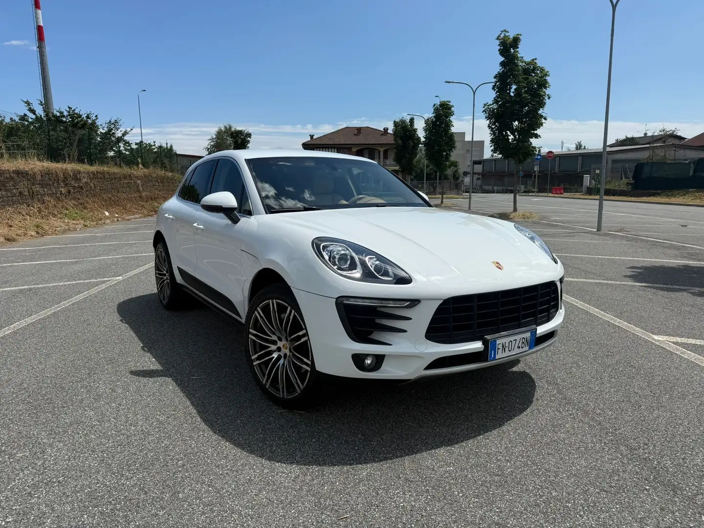 Porsche Macan porsche macans 3.0 s diesel Bianco - 2