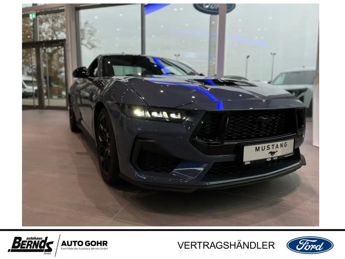 Ford Mustang GT Fastback 5.0 Ti-VCT V8 MagneRide LED ACC KAMERA Blauw - 1