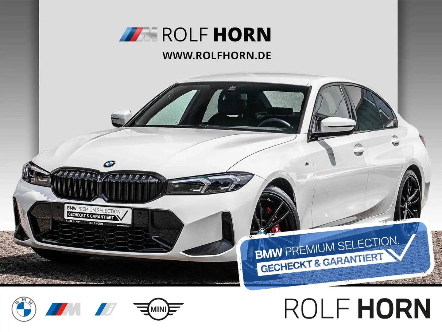 BMW 318 i M Sportpaket Navi LED PDC 19"Felge Sitzhzg. Blanco - 1