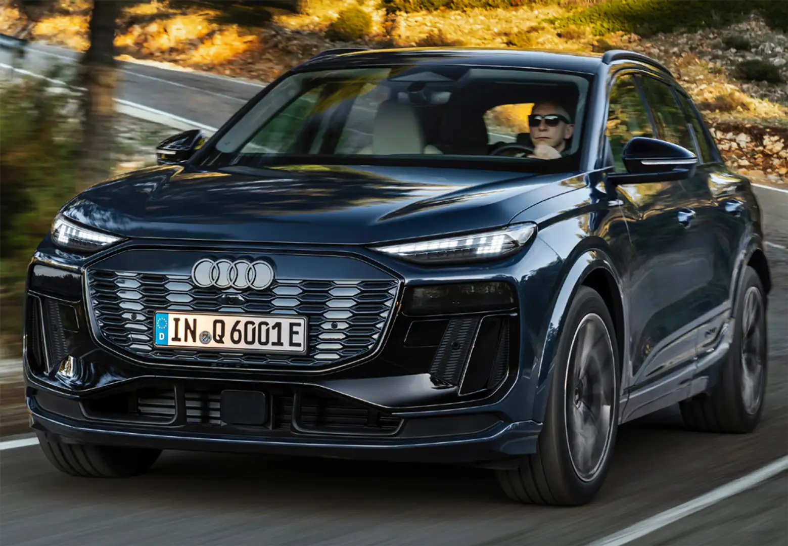 Audi e-tron performance S line 100KWh Blau - 1