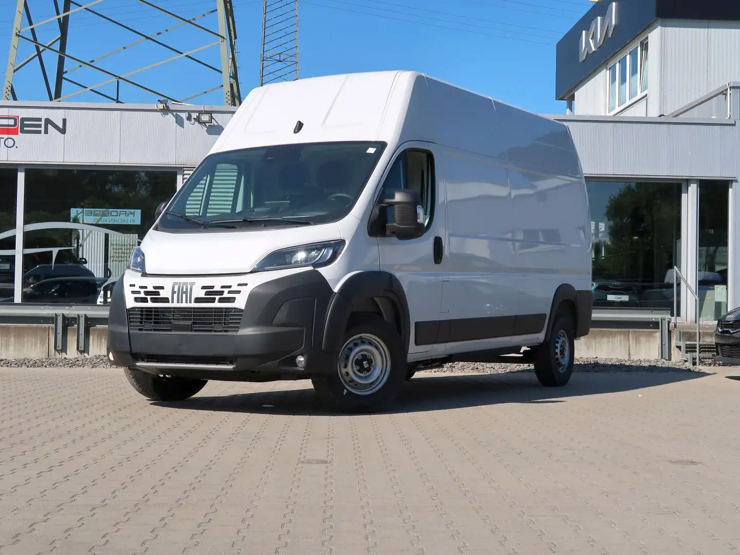 Fiat E-Ducato L3H3 Holzausbau,AppleCar,Kamera,Klima Wit - 2