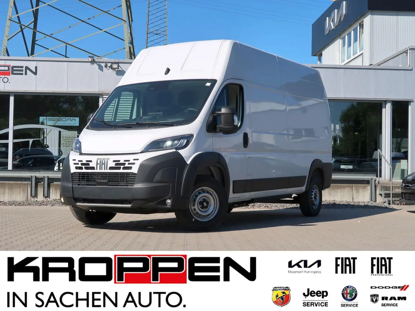 Fiat E-Ducato L3H3 Holzausbau,AppleCar,Kamera,Klima Wit - 1