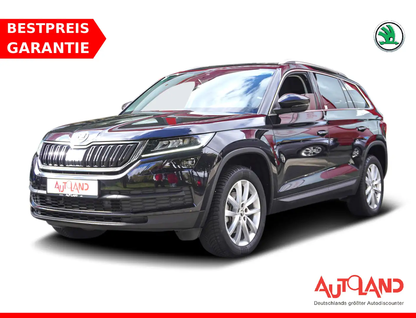 Skoda Kodiaq 1.5 TSI Style DSG Navi Tempomat AHK LED Schwarz - 1