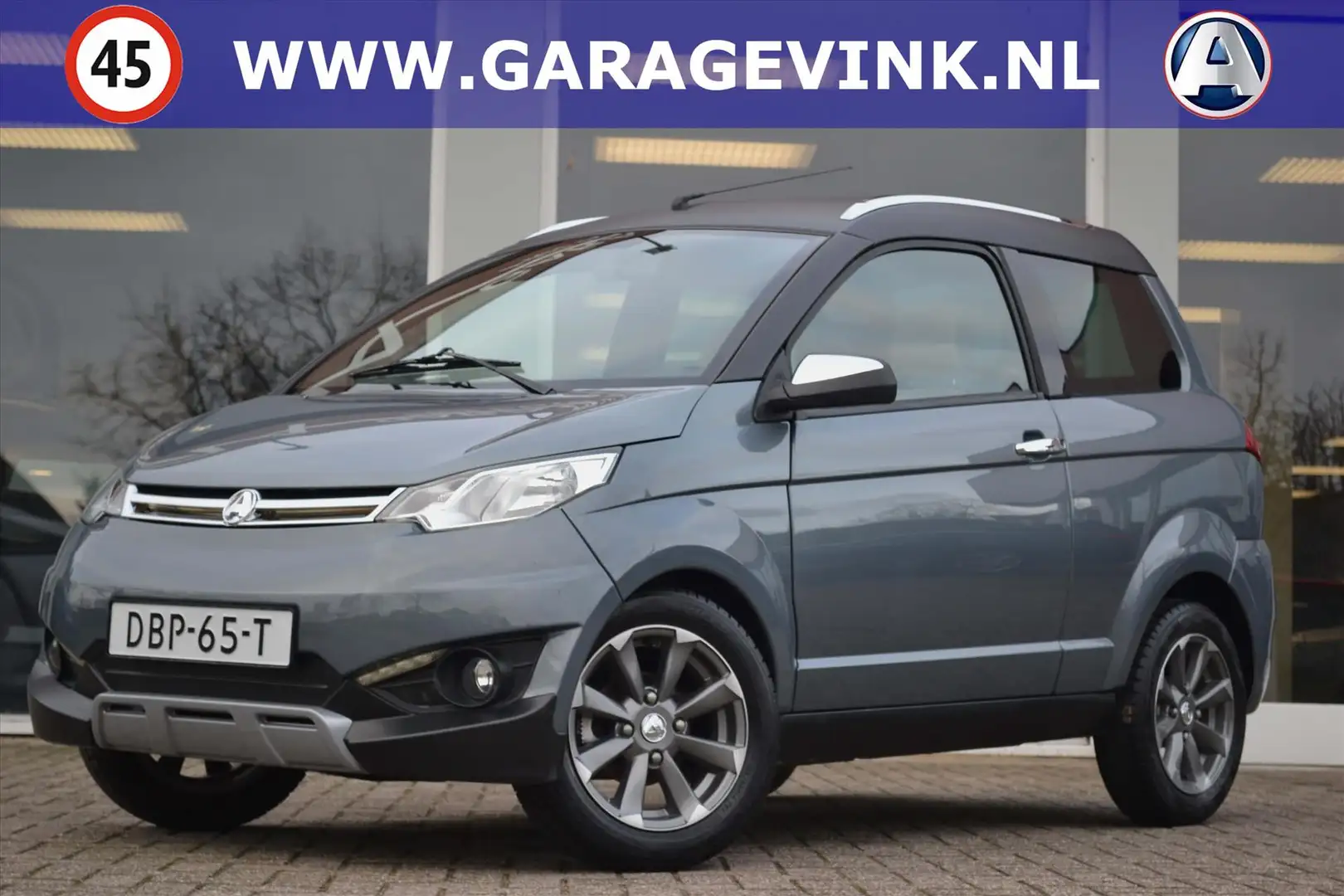 Aixam Crossover S8 Premium ABS Brommobiel Grau - 1