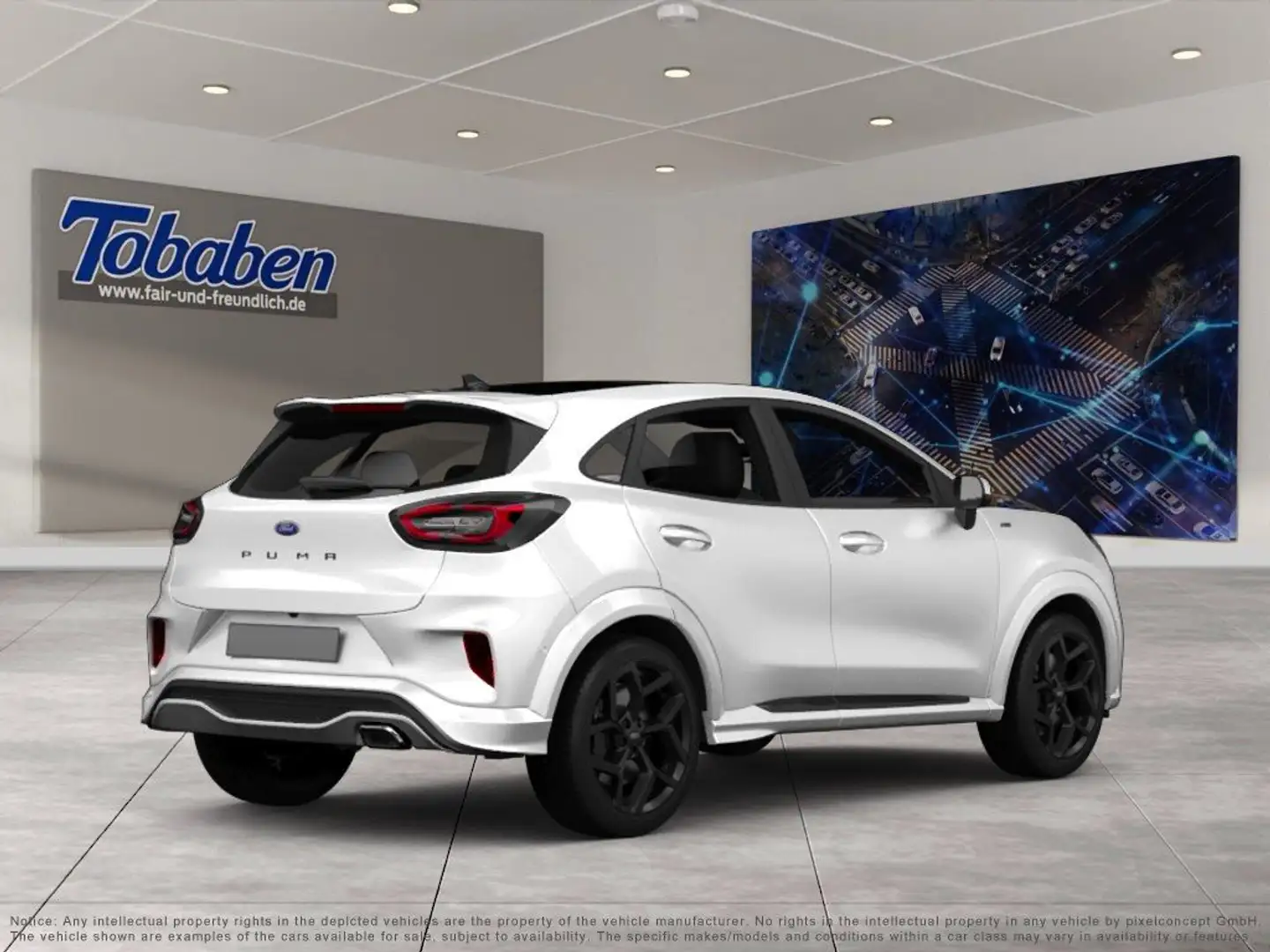 Ford Puma Titanium + Allwetter + Winterpaket Blanco - 2