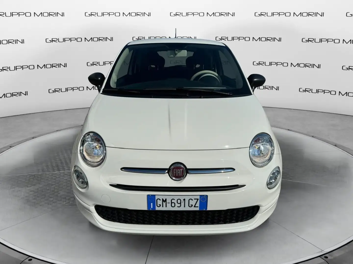 Fiat 500 1.0 Hybrid 70cv Blanc - 2