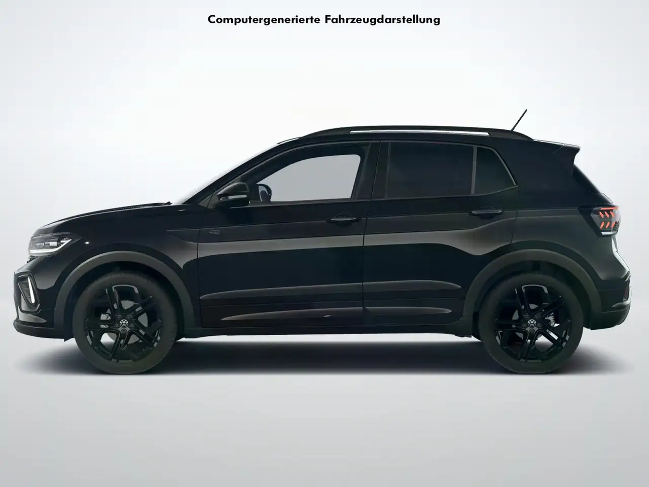 Volkswagen T-Cross 1.0 TSI DSG R-Line Black Style, миниатюра 4