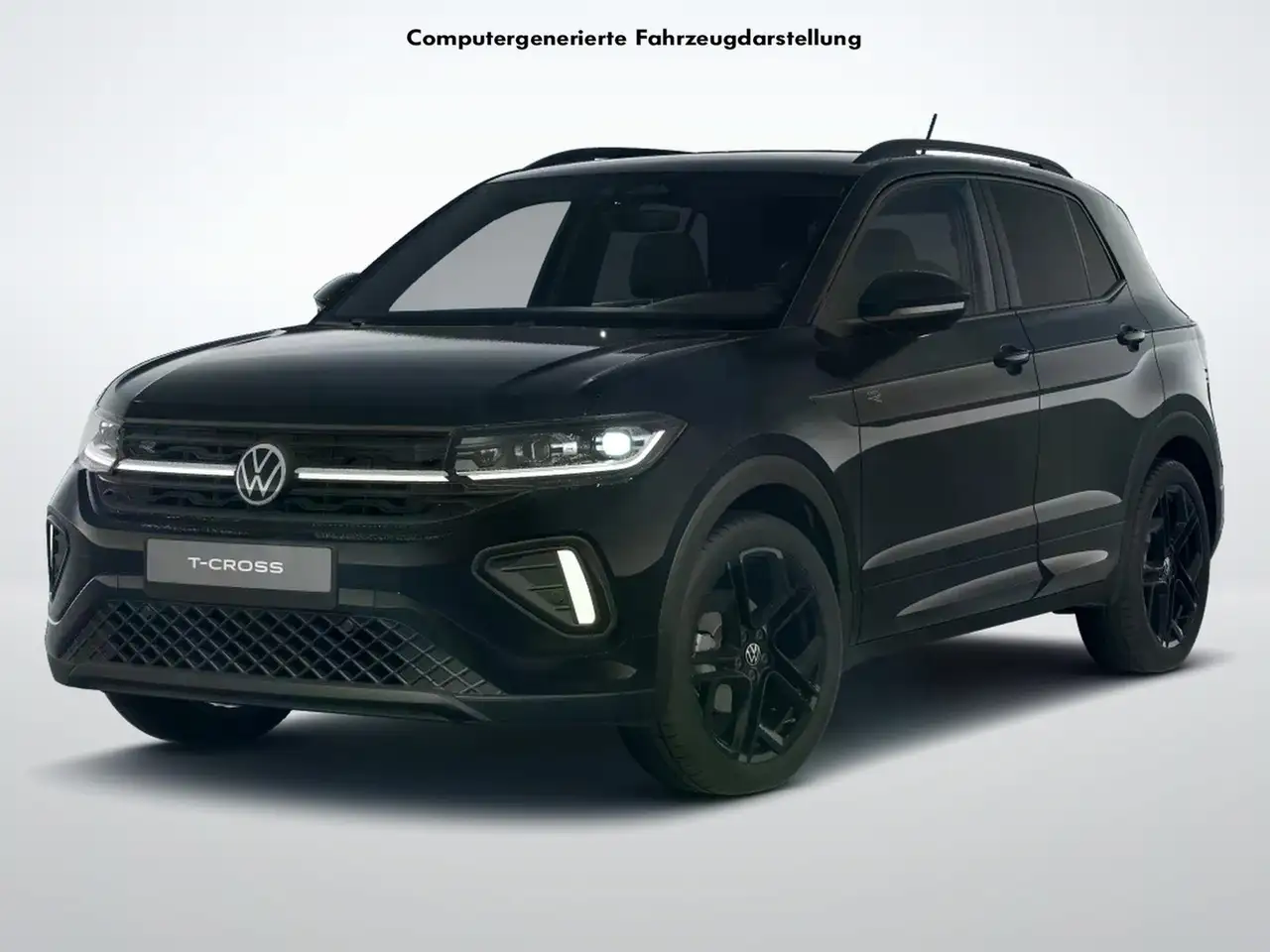 Volkswagen T-Cross 1.0 TSI DSG R-Line Black Style, миниатюра 2