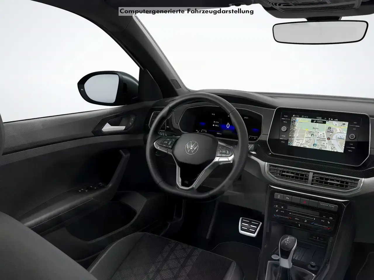 Volkswagen T-Cross 1.0 TSI DSG R-Line Black Style, миниатюра 9