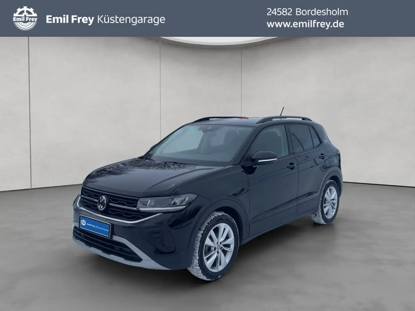 Volkswagen T-Cross Goal 1.0 TSI ACC/LED/Navi Schwarz - 1