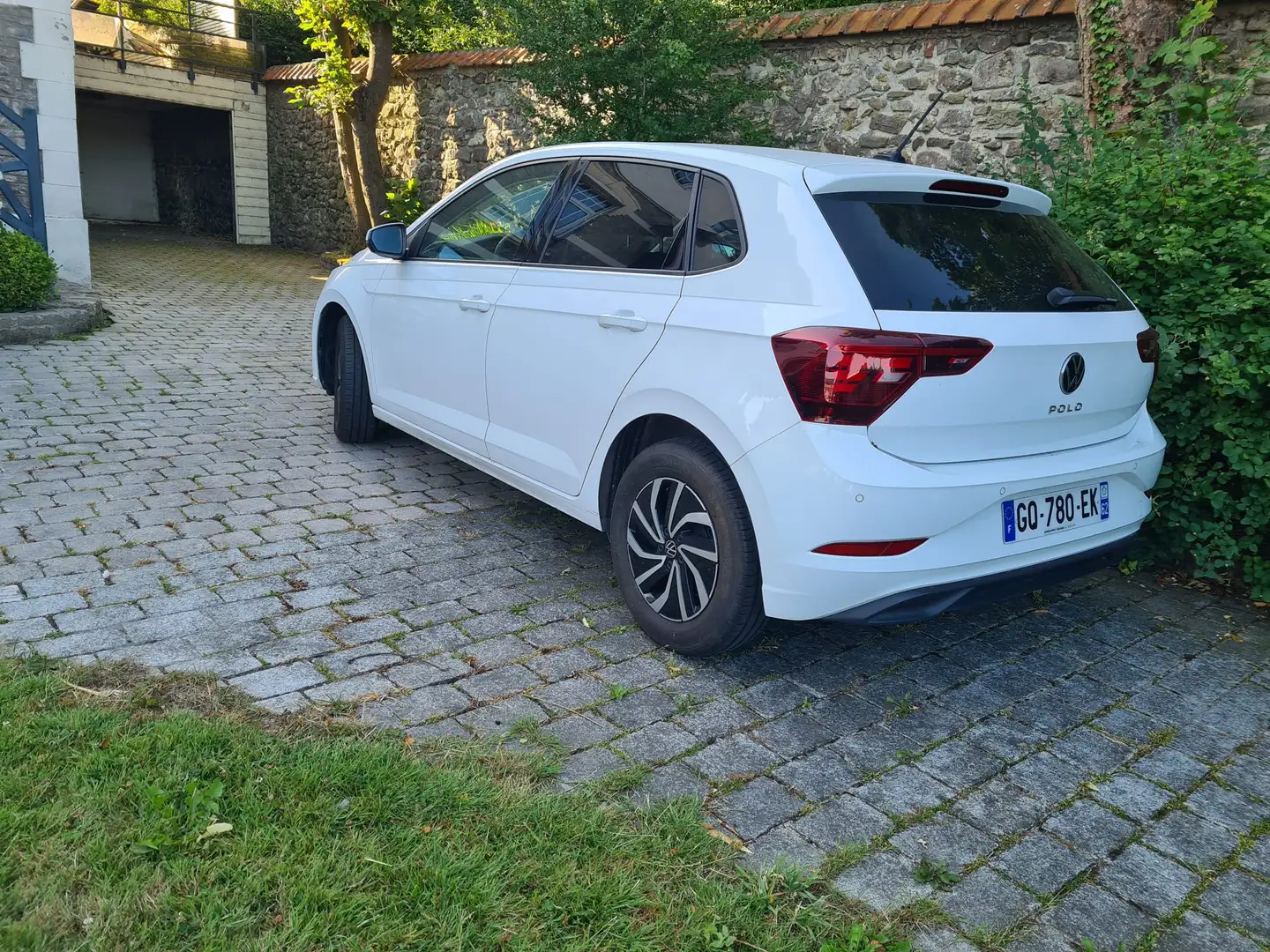 Volkswagen Polo POLO VI Life BMV 5 (avec garantie constructeur) Blanc - 2