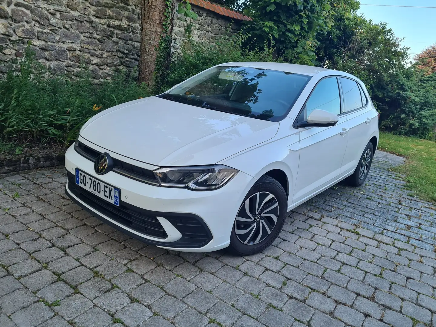 Volkswagen Polo POLO VI Life BMV 5 (avec garantie constructeur) Blanc - 1