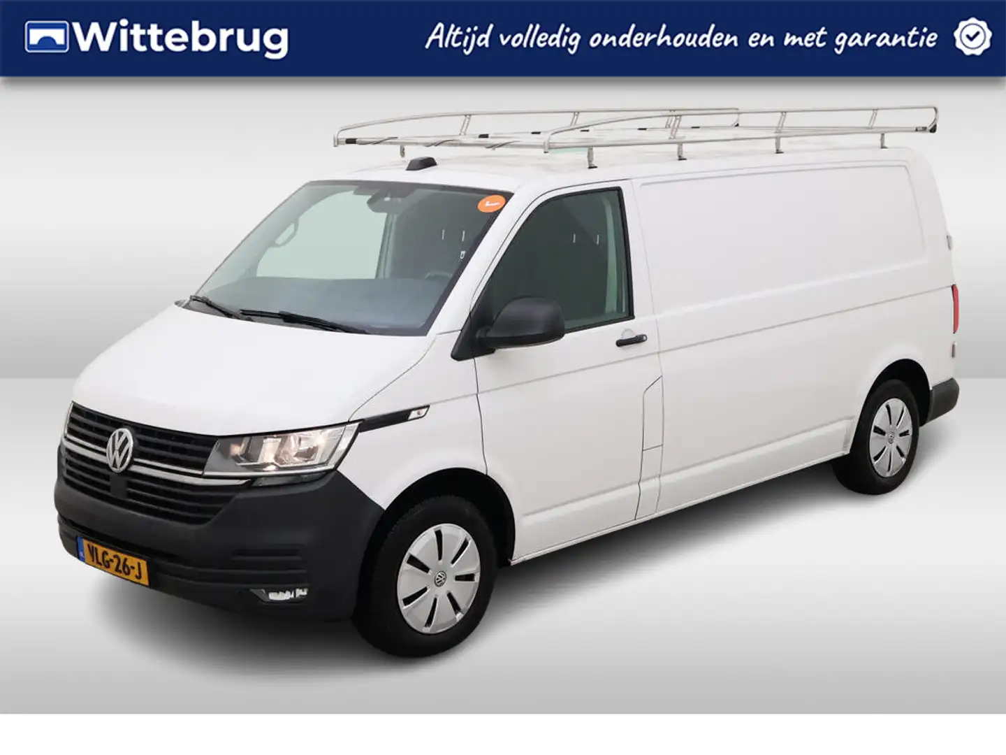 Volkswagen T6.1 Transporter 6.1 - 2.0 TDI L2H1 Comfortline Imperiaal / Trekhaa Wit - 1