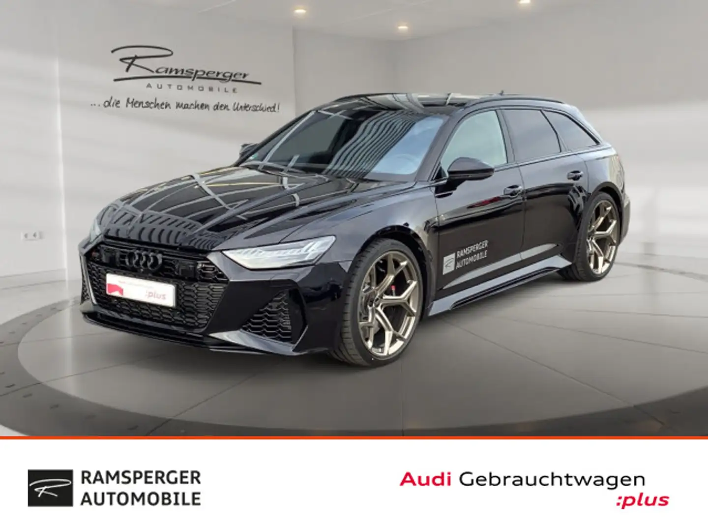 Audi RS6 HUD Stdhz 360° RS-Design Schwarz - 1