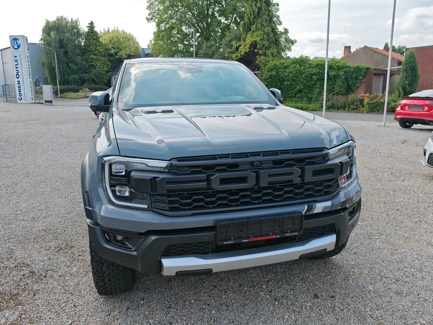 Ford Ranger Raptor e-4WD Doppelkabine | 2,5t Anhänger Grau - 2