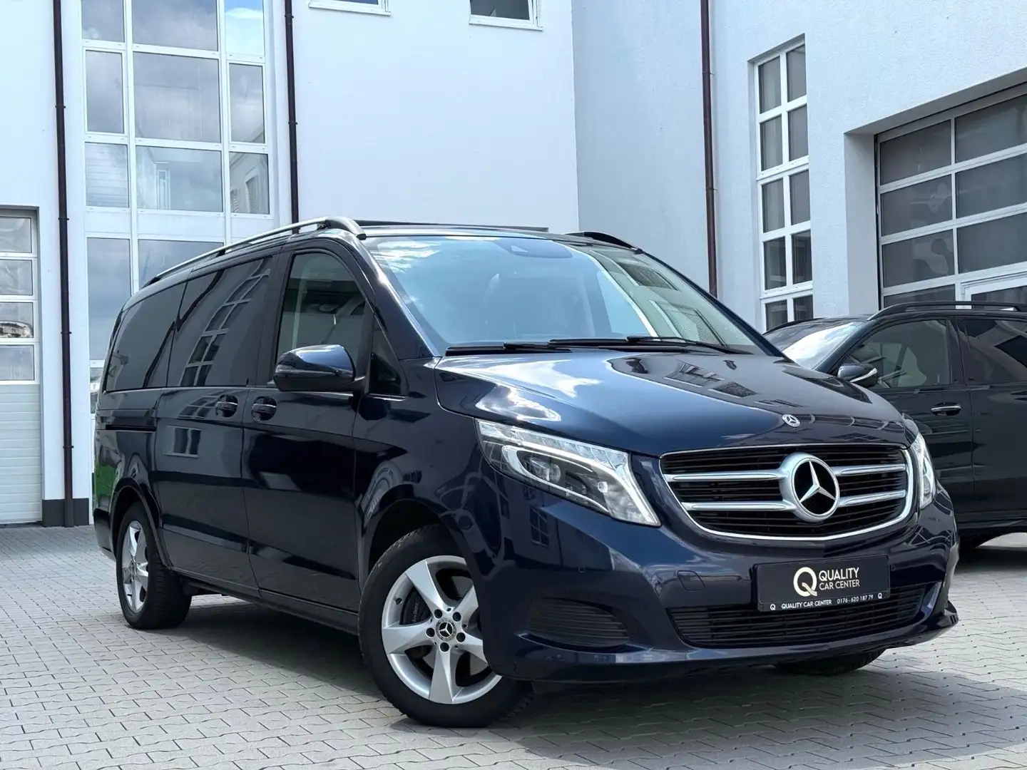 Mercedes-Benz V 250 9G LANG EDITION *AHK*TISCH PAKET*KAME* Bleu - 1