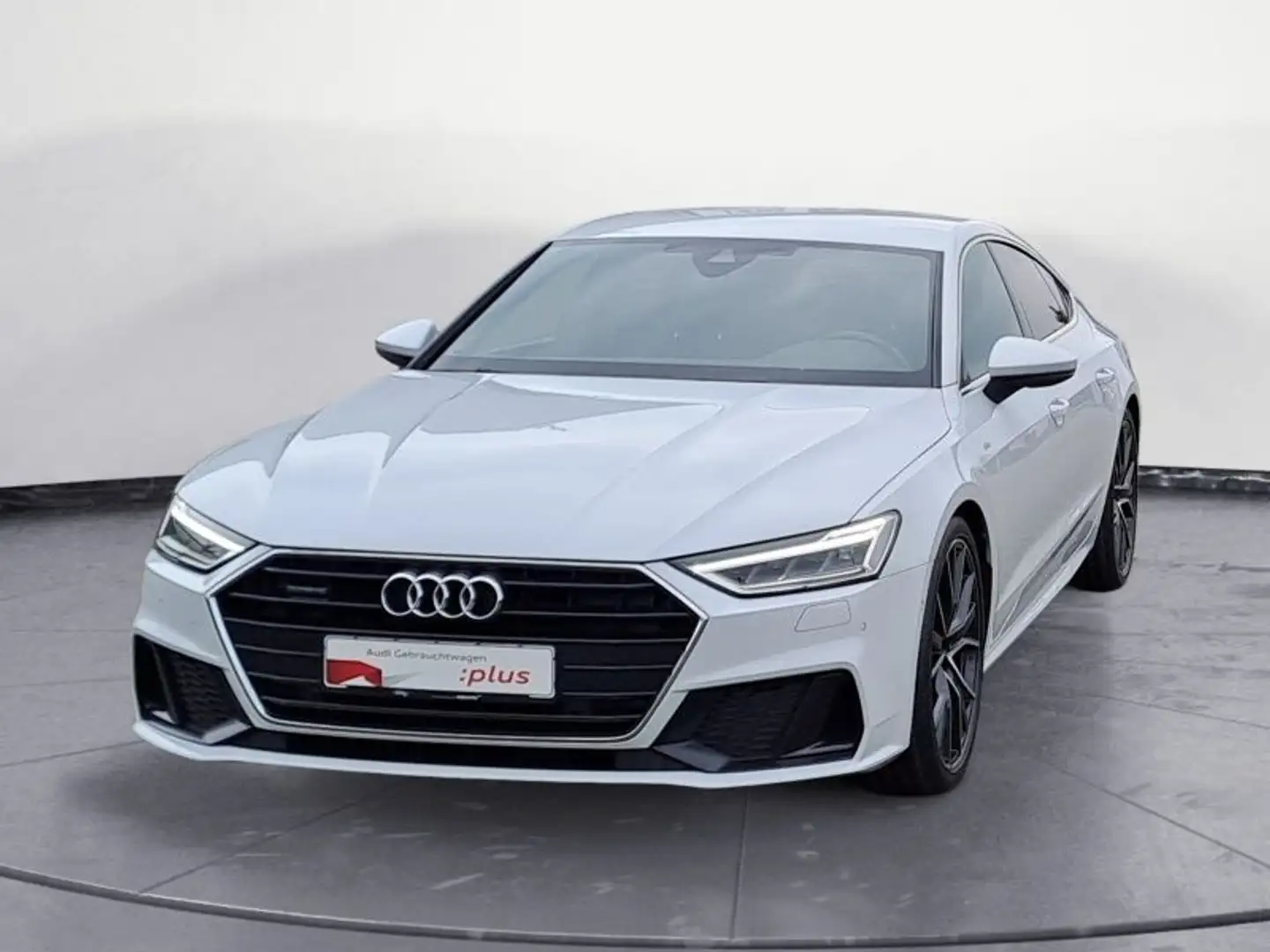 Audi A7 45 TDI quattro S tronic S line virt Blanco - 2
