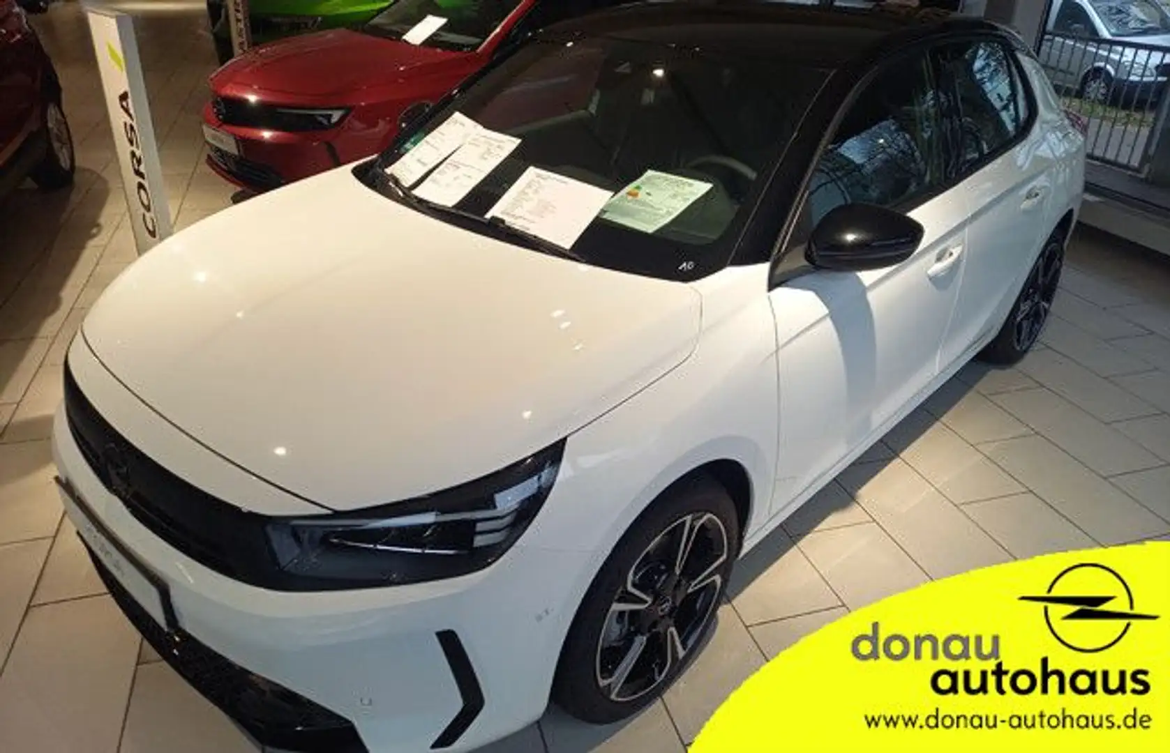 Opel Corsa 1.2T MT6 GS Klima-AT + Sitzhzg Weiß - 1