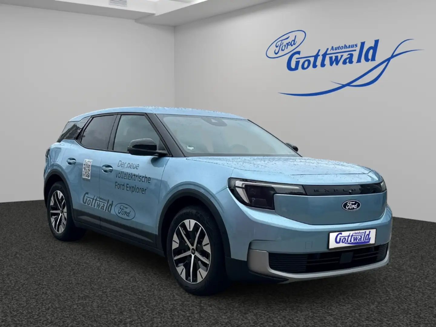 Ford Explorer RWD Ergon.-Sitz,Fahreras.-P.,Wärmepumpe BEV Bleu - 1