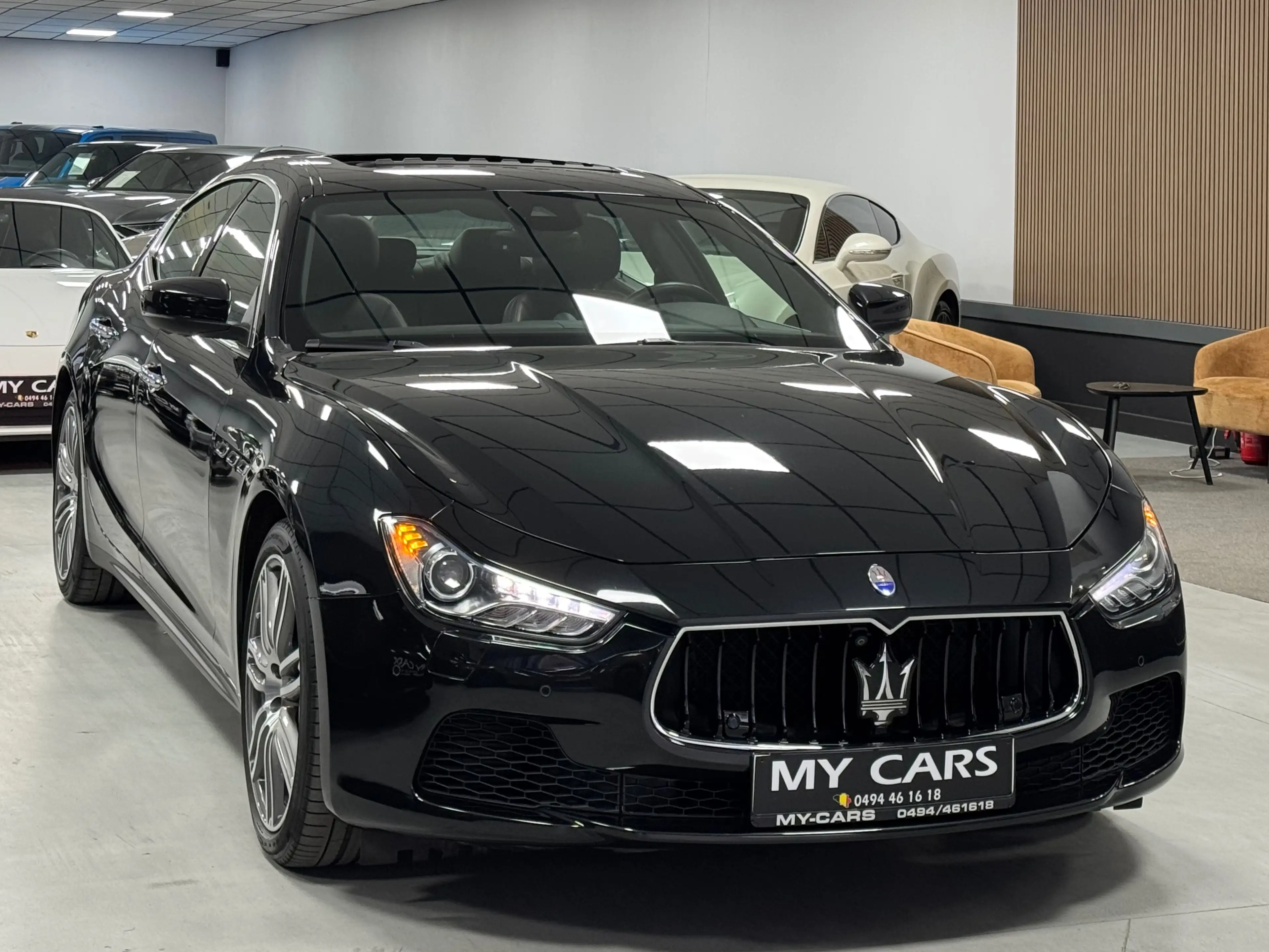 Maserati Ghibli 3.0 V6 Bi-Turbo SQ4 Toit Ouvrant Camera 360 Ja 20 — photo 3