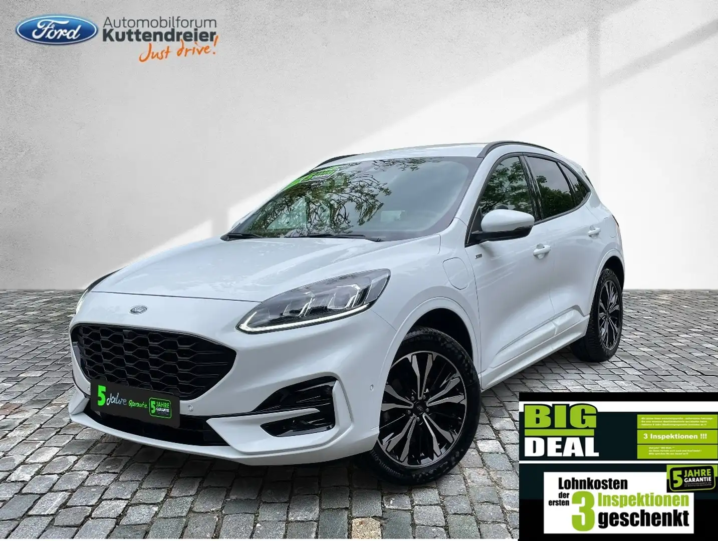 Ford Kuga PHEV ST-Line X Navi 2xKamera AHKschwenkbar Wit - 1
