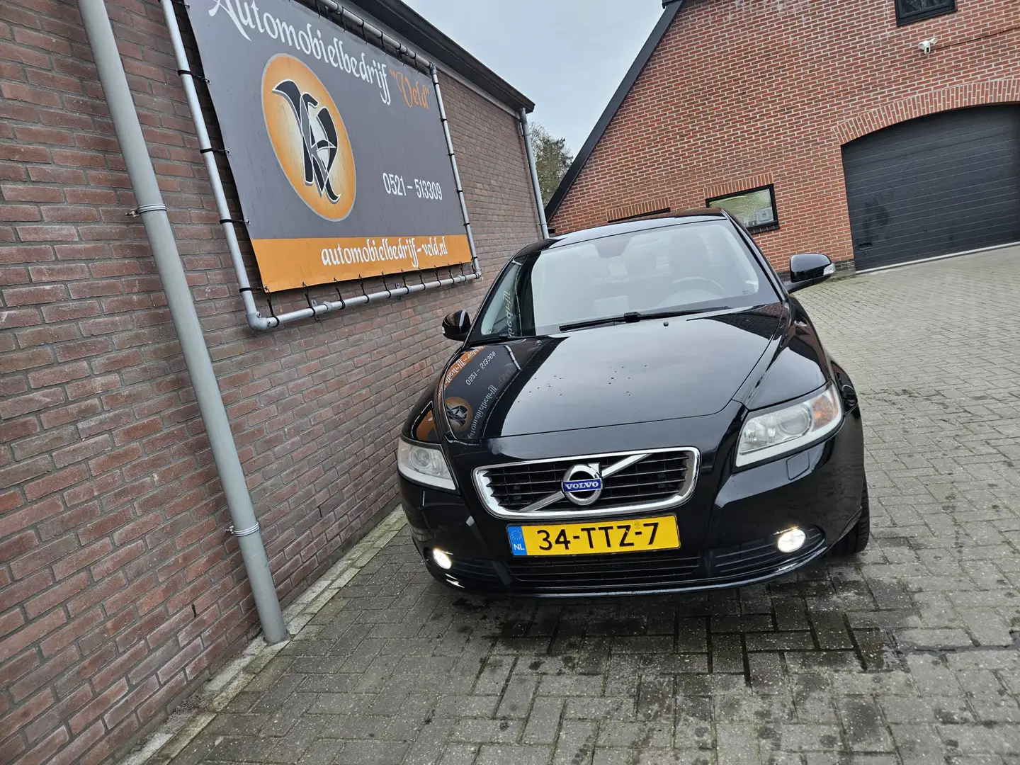 Volvo S40 1.6 D2 S/S Limited Edition (1e eigenaar) Schwarz - 2