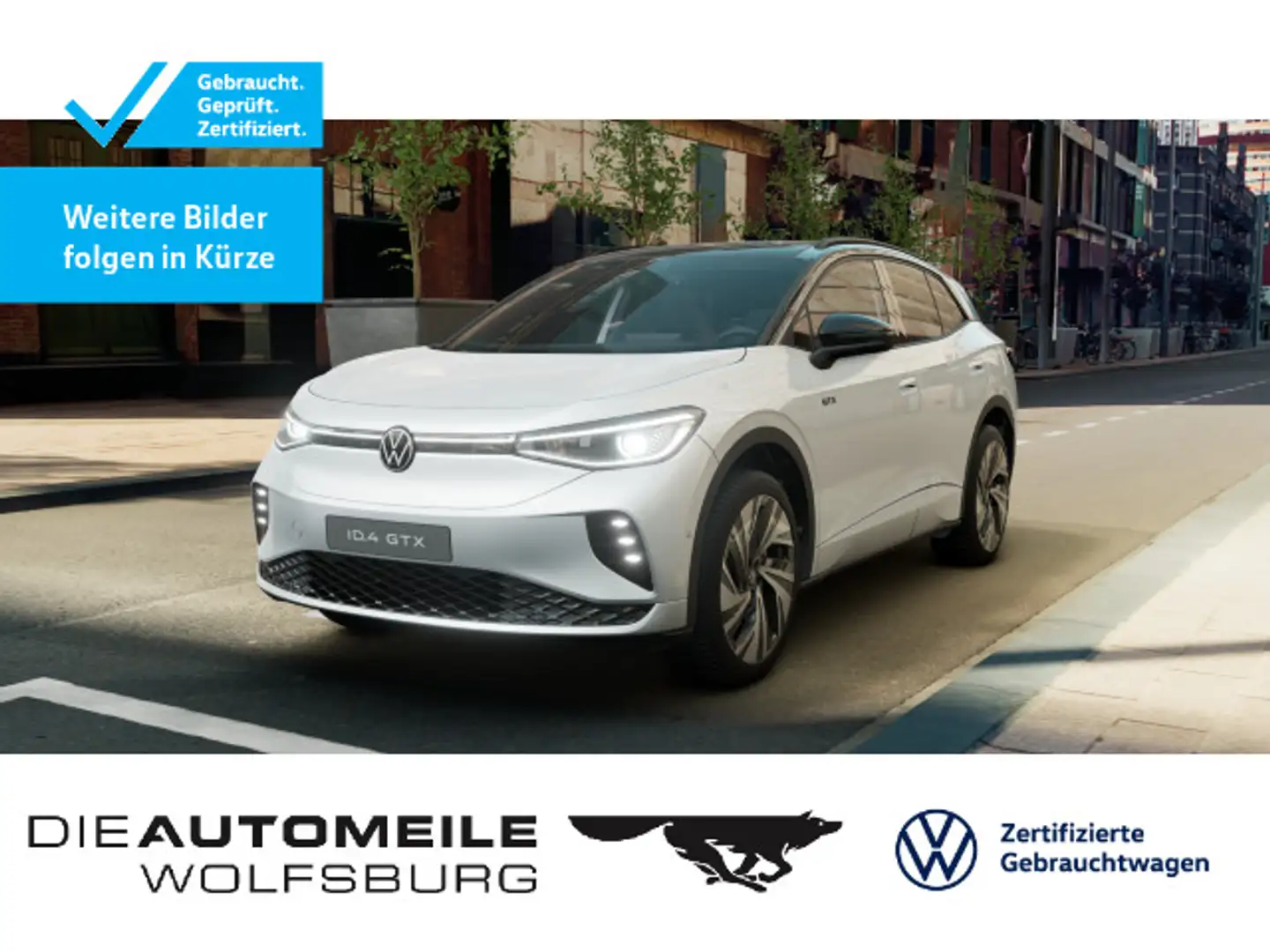 Volkswagen ID.4 4Motion GTX Matrix/H+K/Pano/AHK/DCC/ACC Weiß - 1